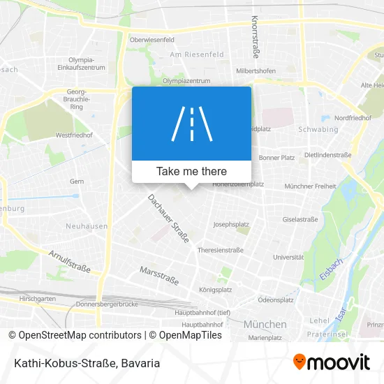 Карта Kathi-Kobus-Straße
