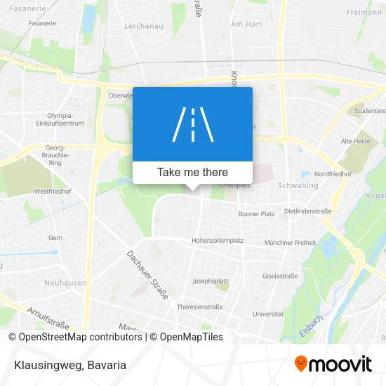 Карта Klausingweg
