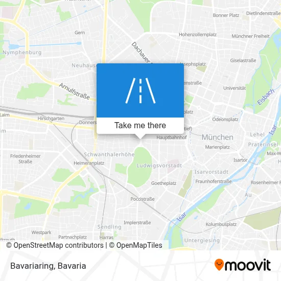 Bavariaring map