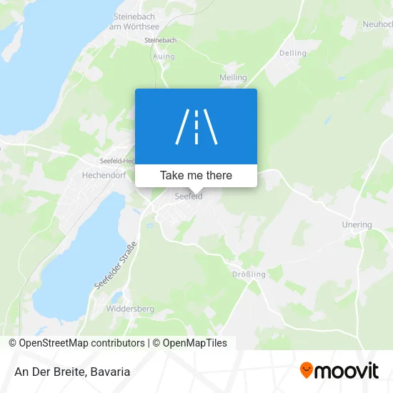 Карта An Der Breite