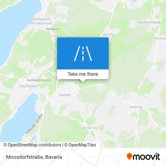 Moosdorfstraße map