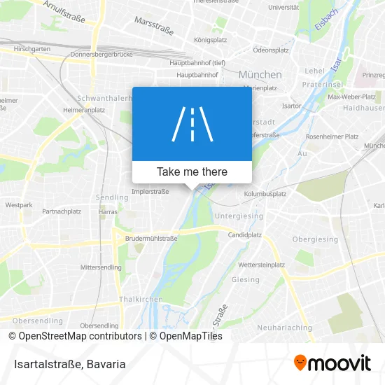 Isartalstraße map