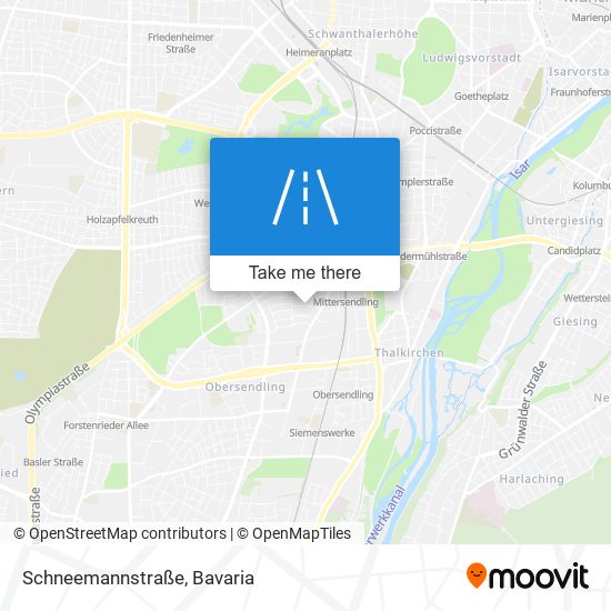 Schneemannstraße map