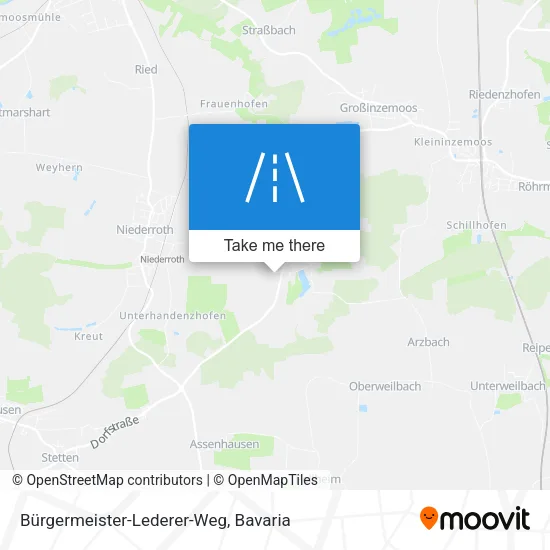 Карта Bürgermeister-Lederer-Weg