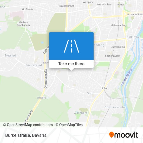 Bürkelstraße map