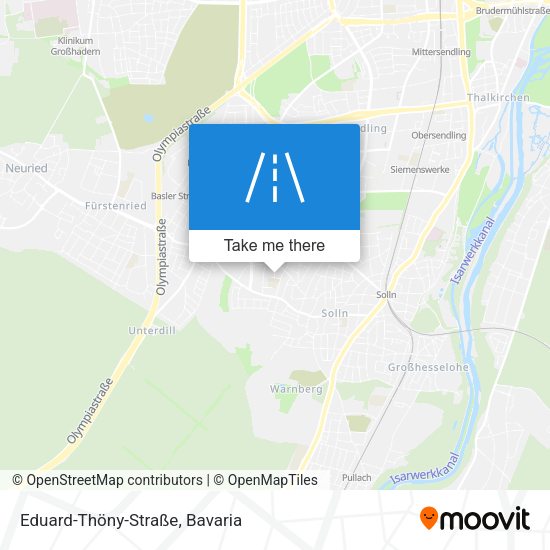 Eduard-Thöny-Straße map