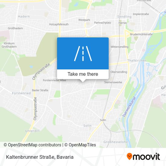 Kaltenbrunner Straße map