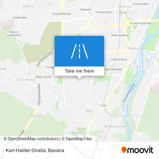 Karl-Haider-Straße map