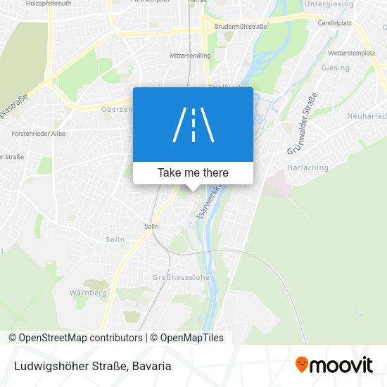 Ludwigshöher Straße map