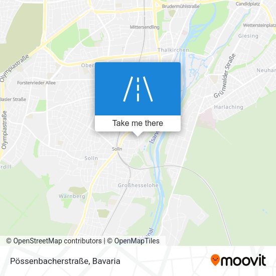 Pössenbacherstraße map
