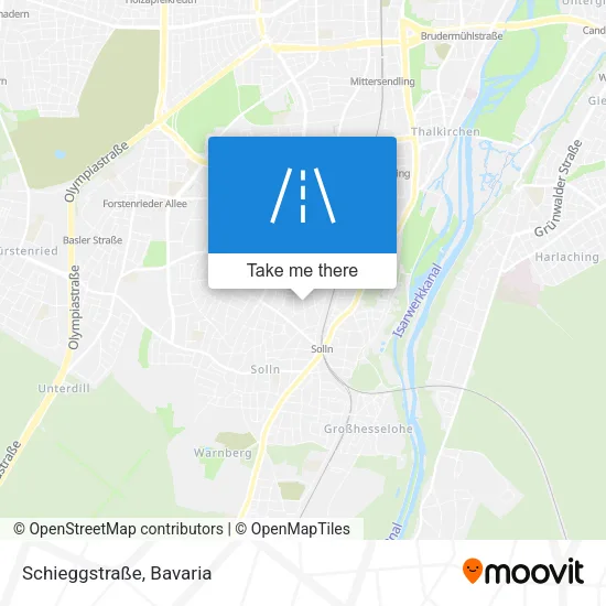 Карта Schieggstraße