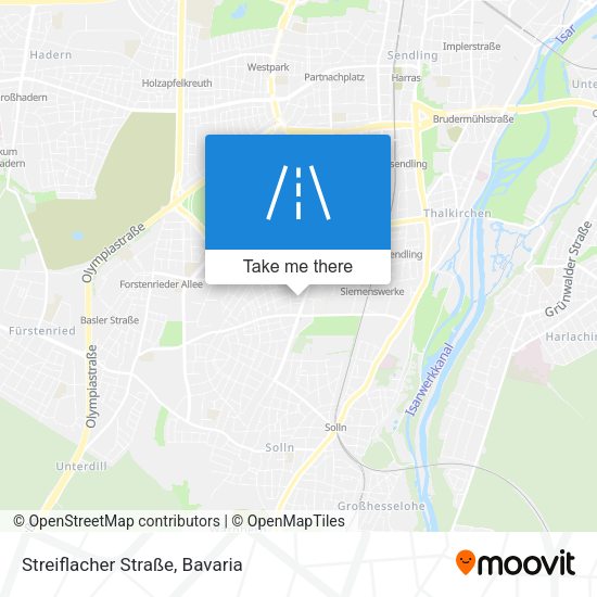 Streiflacher Straße map