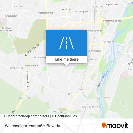 Weichselgartenstraße map
