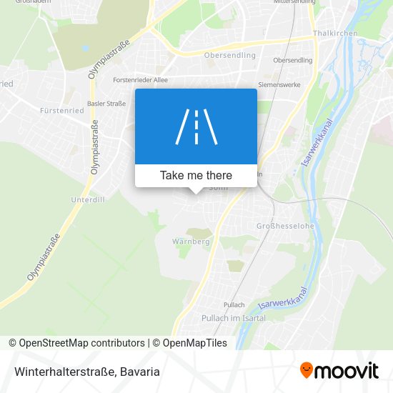 Winterhalterstraße map