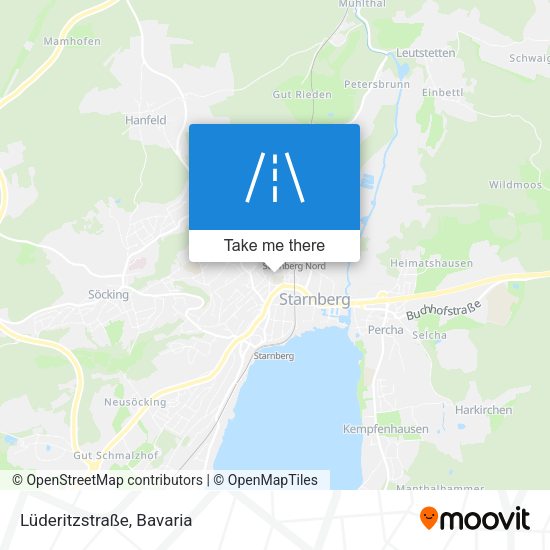 Lüderitzstraße map