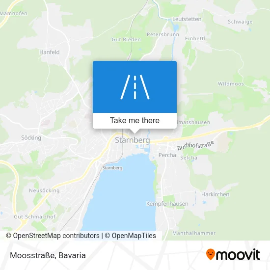 Moosstraße map