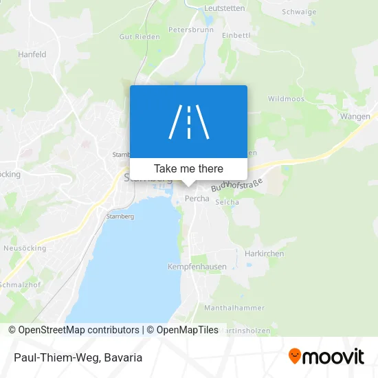Paul-Thiem-Weg map
