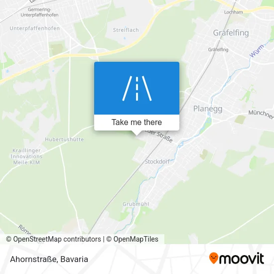 Ahornstraße map