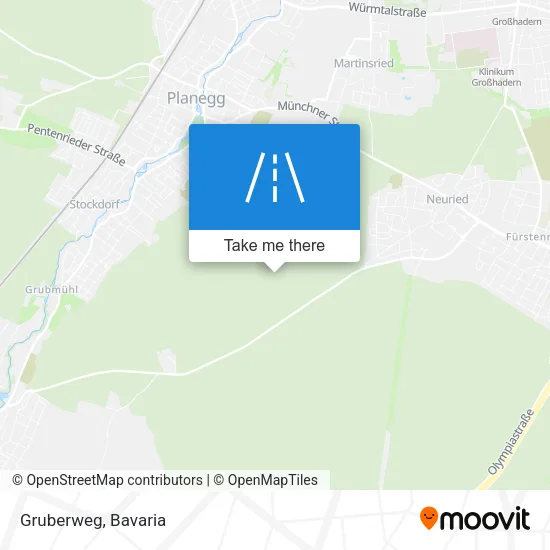 Карта Gruberweg