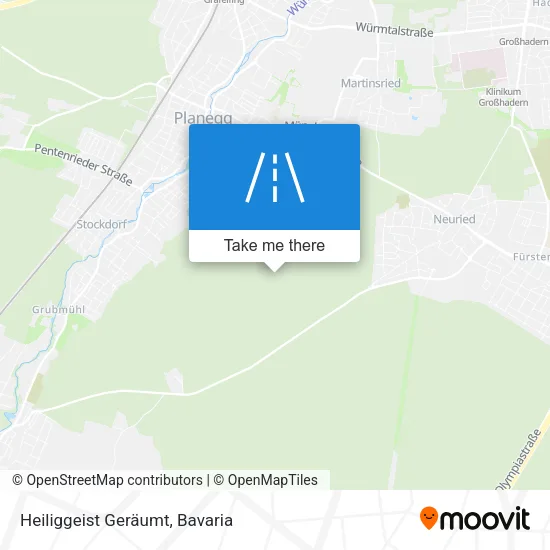 Карта Heiliggeist Geräumt