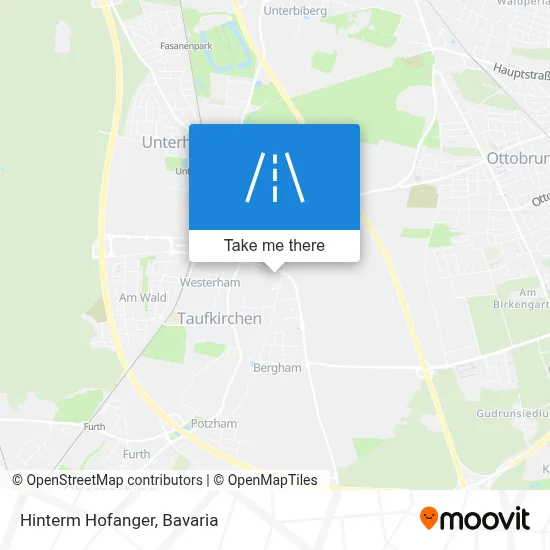 Hinterm Hofanger map