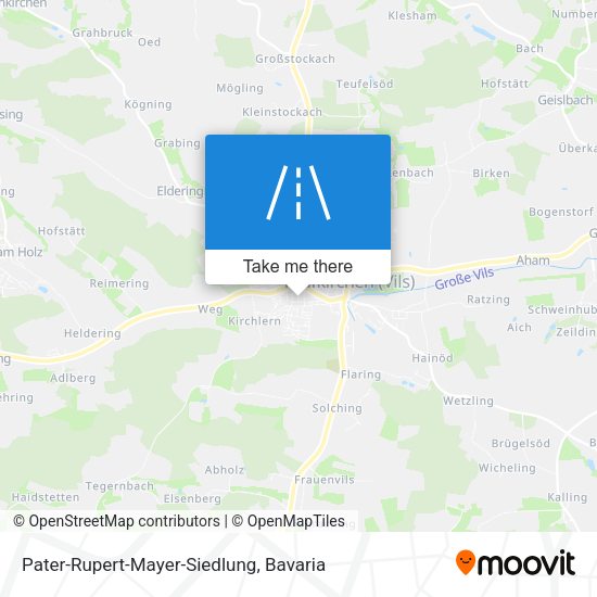 Pater-Rupert-Mayer-Siedlung map