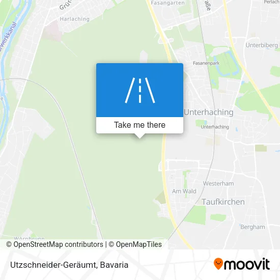 Карта Utzschneider-Geräumt
