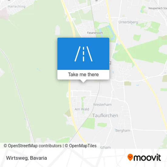 Карта Wirtsweg