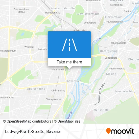 Карта Ludwig-Krafft-Straße