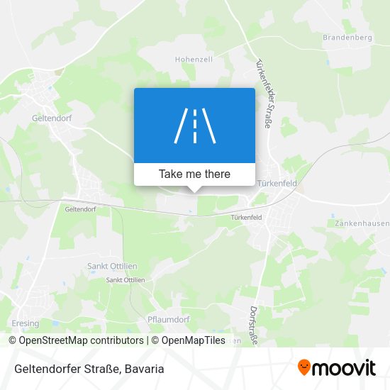 Geltendorfer Straße map