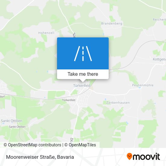Moorenweiser Straße map
