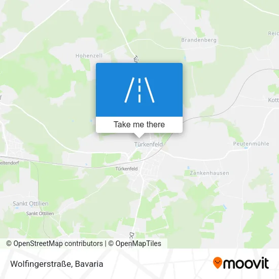Wolfingerstraße map