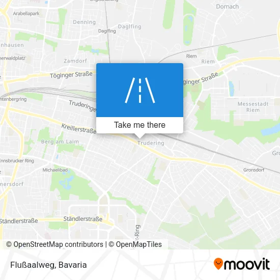 Карта Flußaalweg