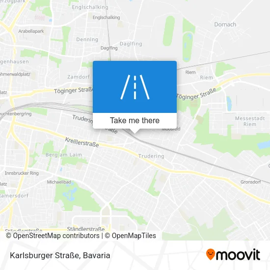 Карта Karlsburger Straße
