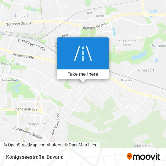 Карта Königsseestraße