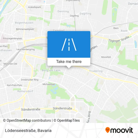 Карта Lödenseestraße