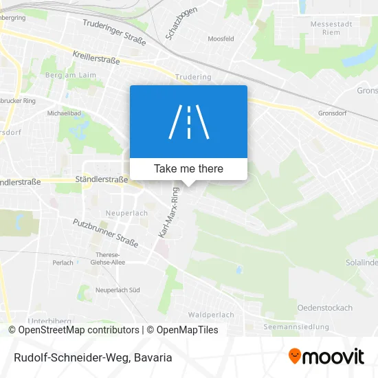Rudolf-Schneider-Weg map