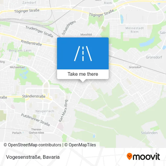 Карта Vogesenstraße