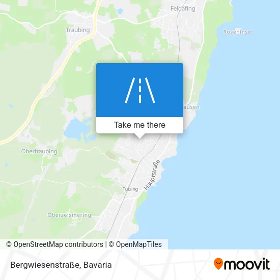 Карта Bergwiesenstraße