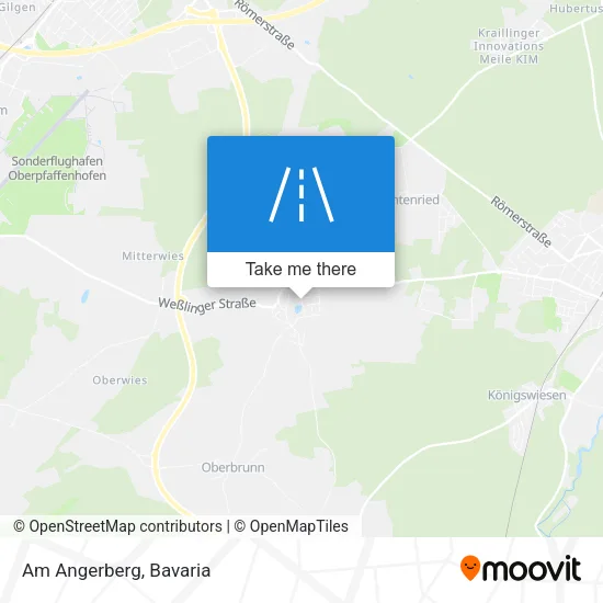 Карта Am Angerberg