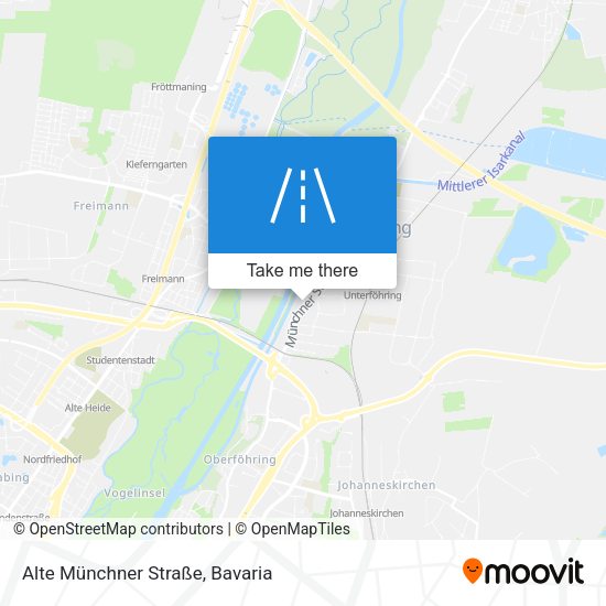 Alte Münchner Straße map
