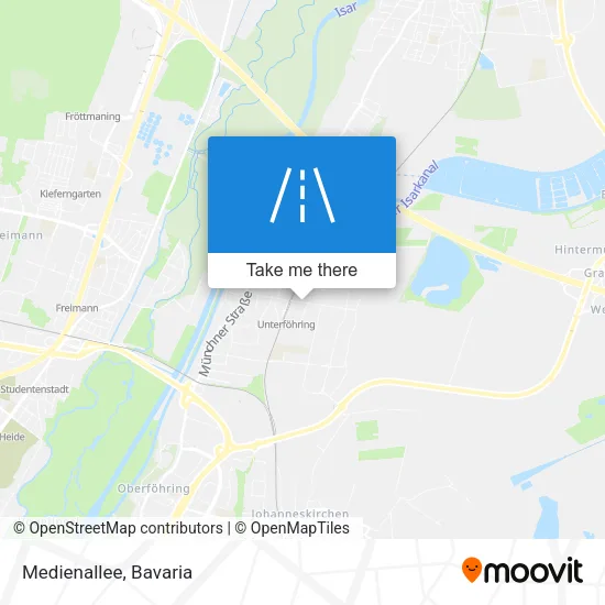 Карта Medienallee