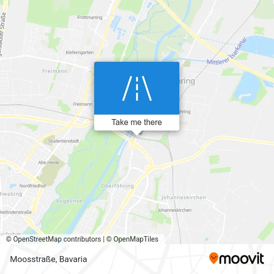 Moosstraße map