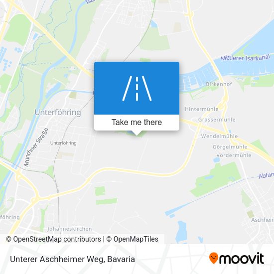 Unterer Aschheimer Weg map