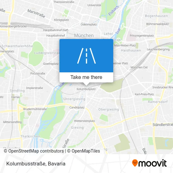Kolumbusstraße map