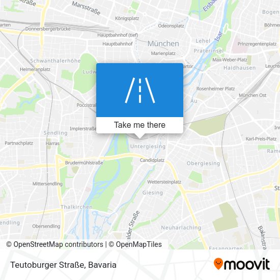 Teutoburger Straße map