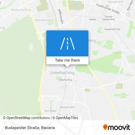 Карта Budapester Straße