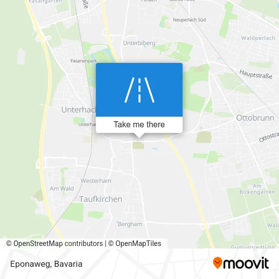 Eponaweg map