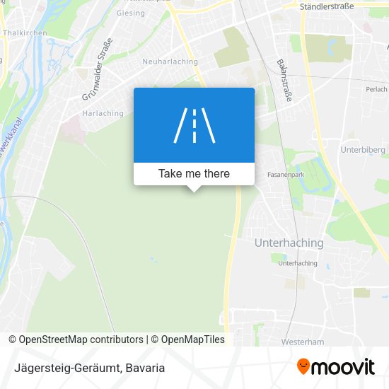 Jägersteig-Geräumt map