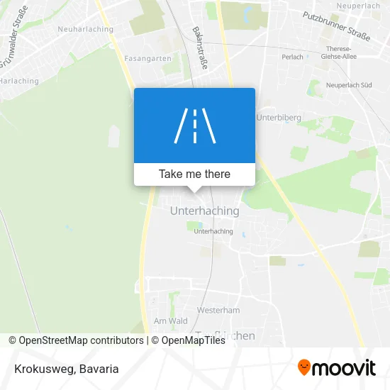 Карта Krokusweg